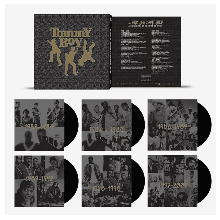 TOMMY BOY - A CELEBRATION OF 50 YEARS OF HIP HOP - VARIOUS (6LP) / VINILO 3