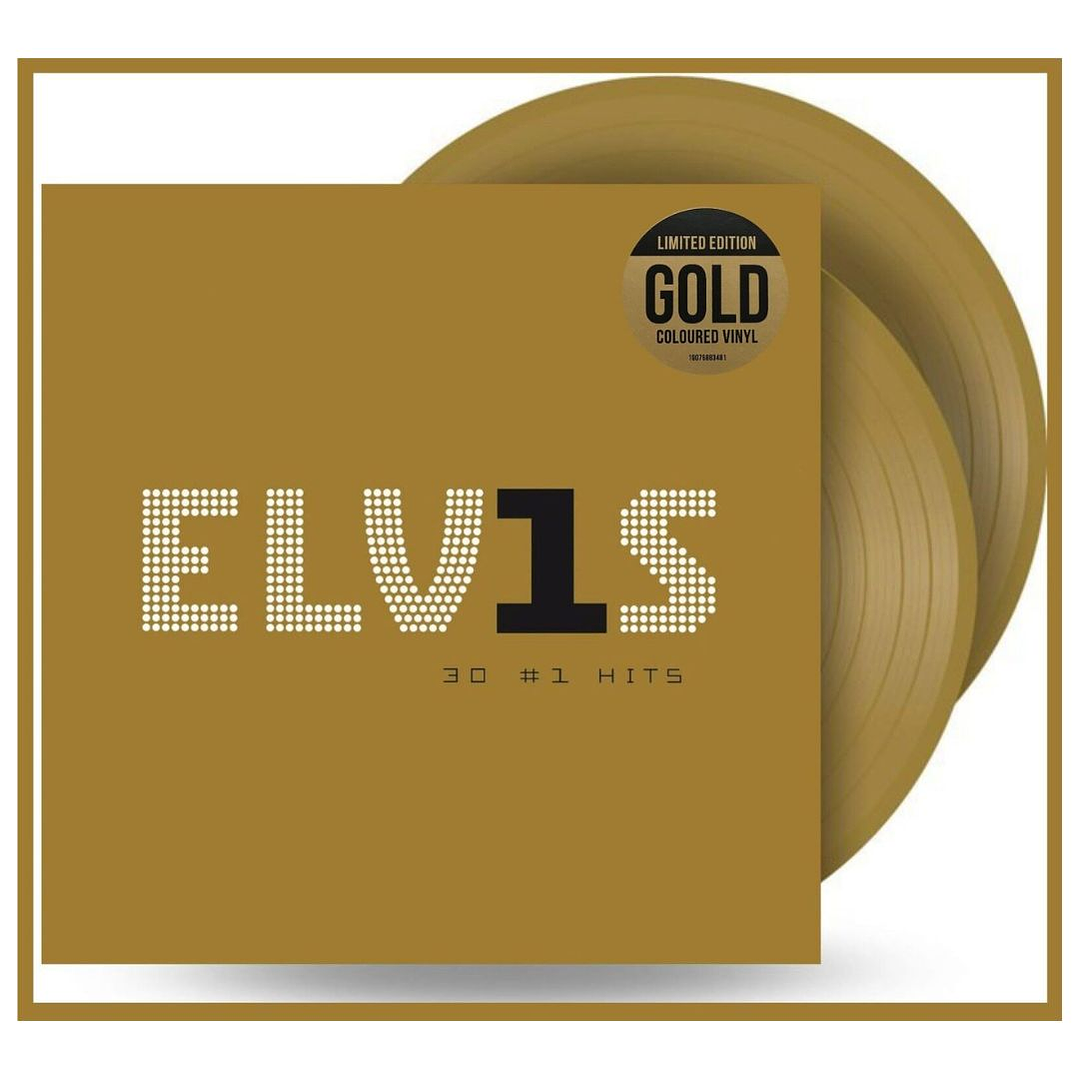 ELVIS PRESLEY - 30 #1 HITS (GOLD VINYL) (2LP) / VINILO 1