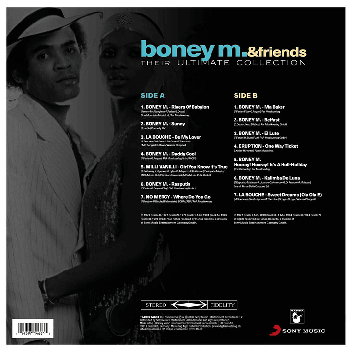 BONEY M. & FRIENDS - THEIR ULTIMATE COLLECTION / VINILO 2