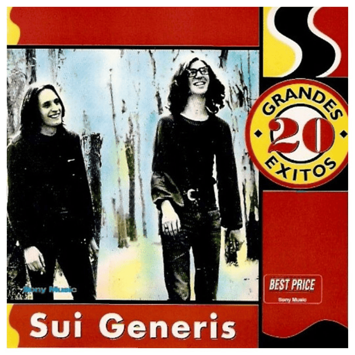 SUI GENERIS - 20 GRANDES EXITOS / CD USADO 1