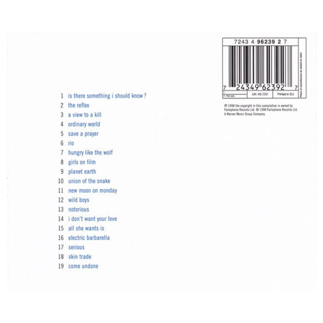 DURAN DURAN - GREATEST (CD EPOCA 1998) / CD USADO 5