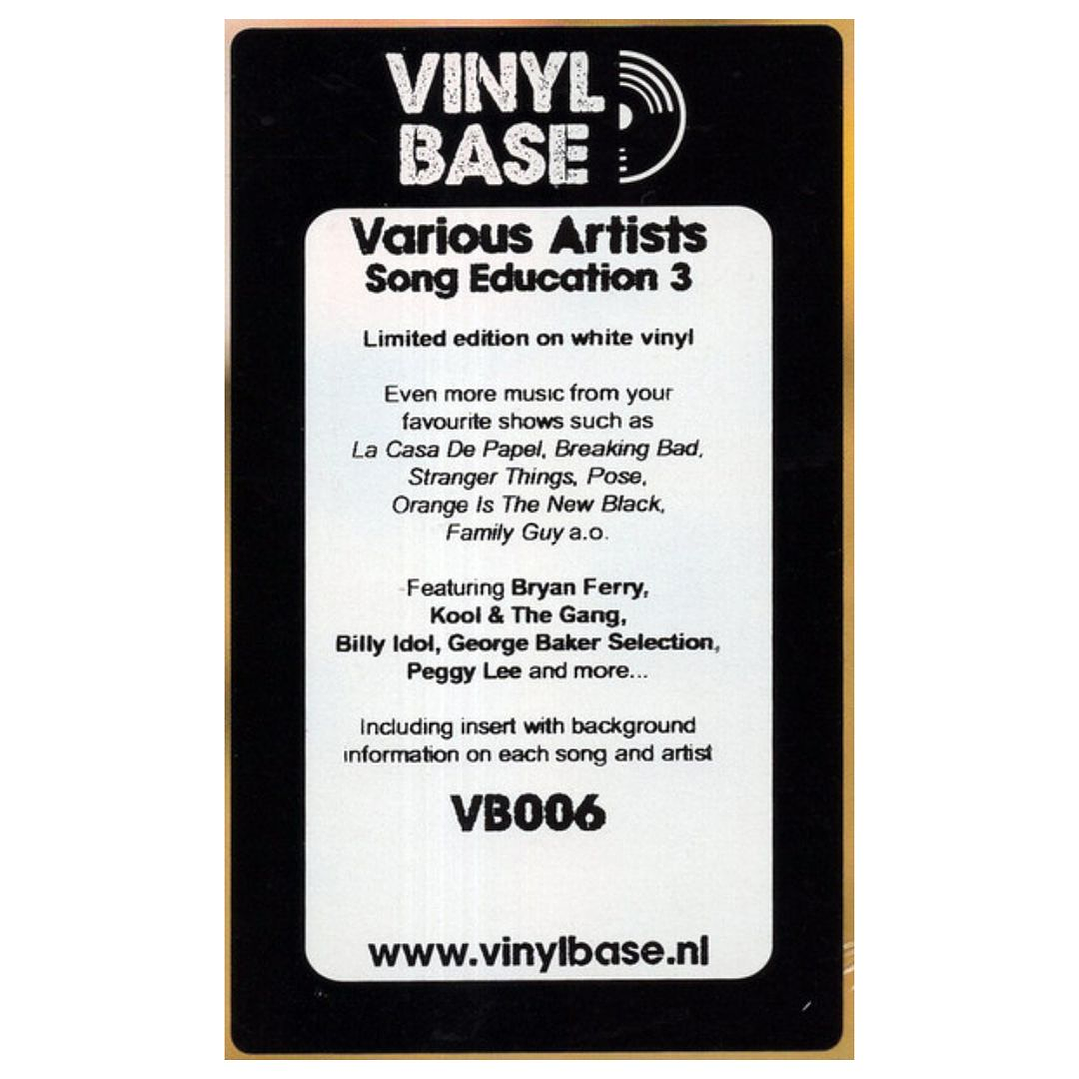SONG EDUCATION - VOL. 3 (WHITE VINYL) / VINILO 7