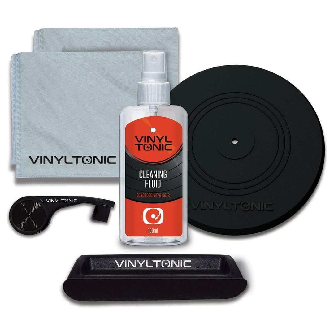 KIT LIMPIEZA DE VINILOS EN CAJA DE LATA (VINYLTONIC)  4