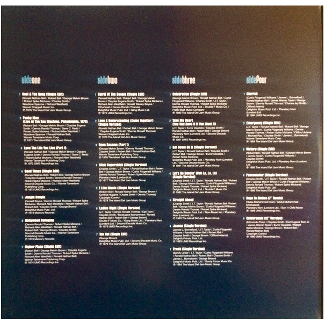 KOOL & THE GANG - COLLECTED (2LP) / VINILO 3