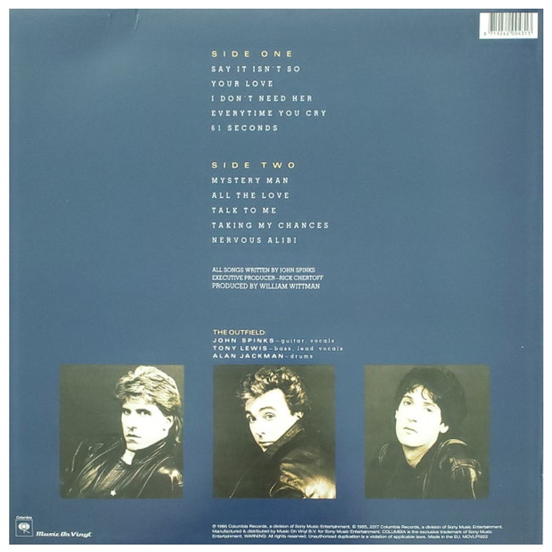 OUTFIELD - PLAY DEEP / VINILO 2