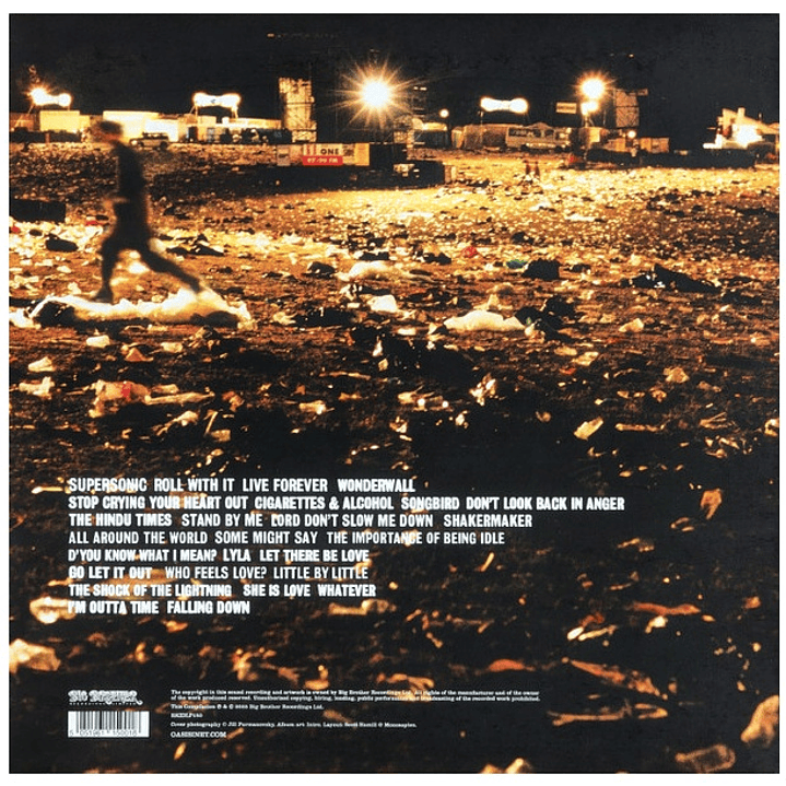 OASIS - TIME FLIES 1994-2009 (4LP) / VINILO 2