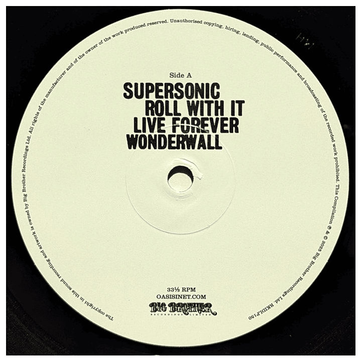 OASIS - TIME FLIES 1994-2009 (4LP) / VINILO 3