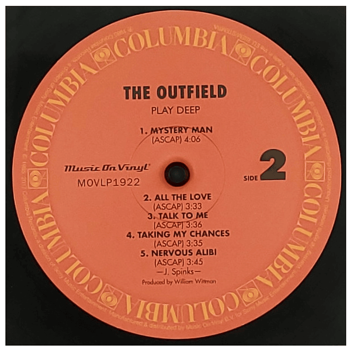 OUTFIELD - PLAY DEEP / VINILO 4
