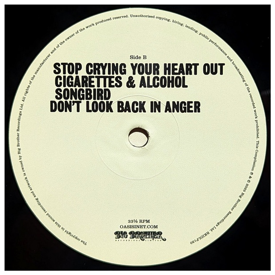 OASIS - TIME FLIES 1994-2009 (4LP) / VINILO 4