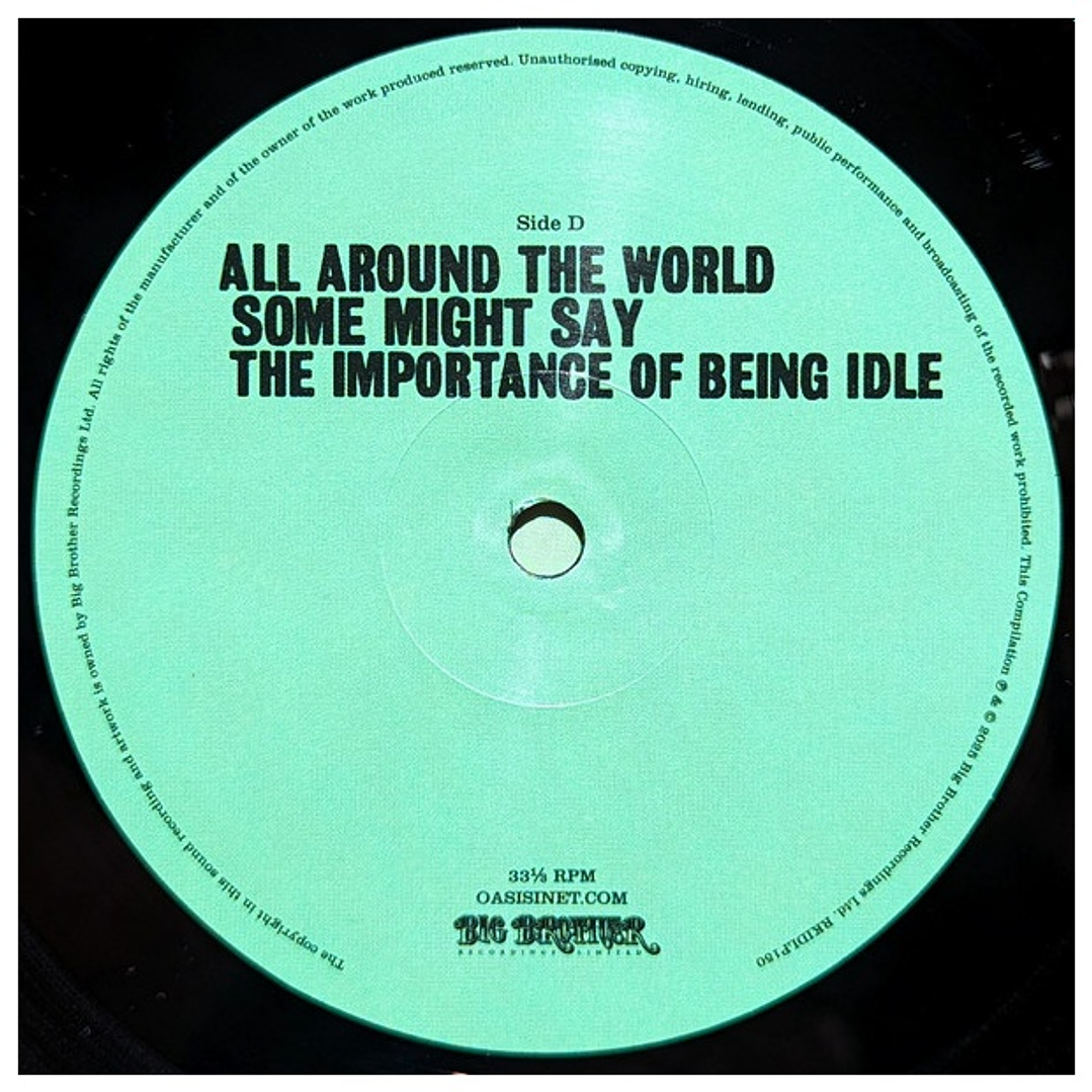 OASIS - TIME FLIES 1994-2009 (4LP) / VINILO 6