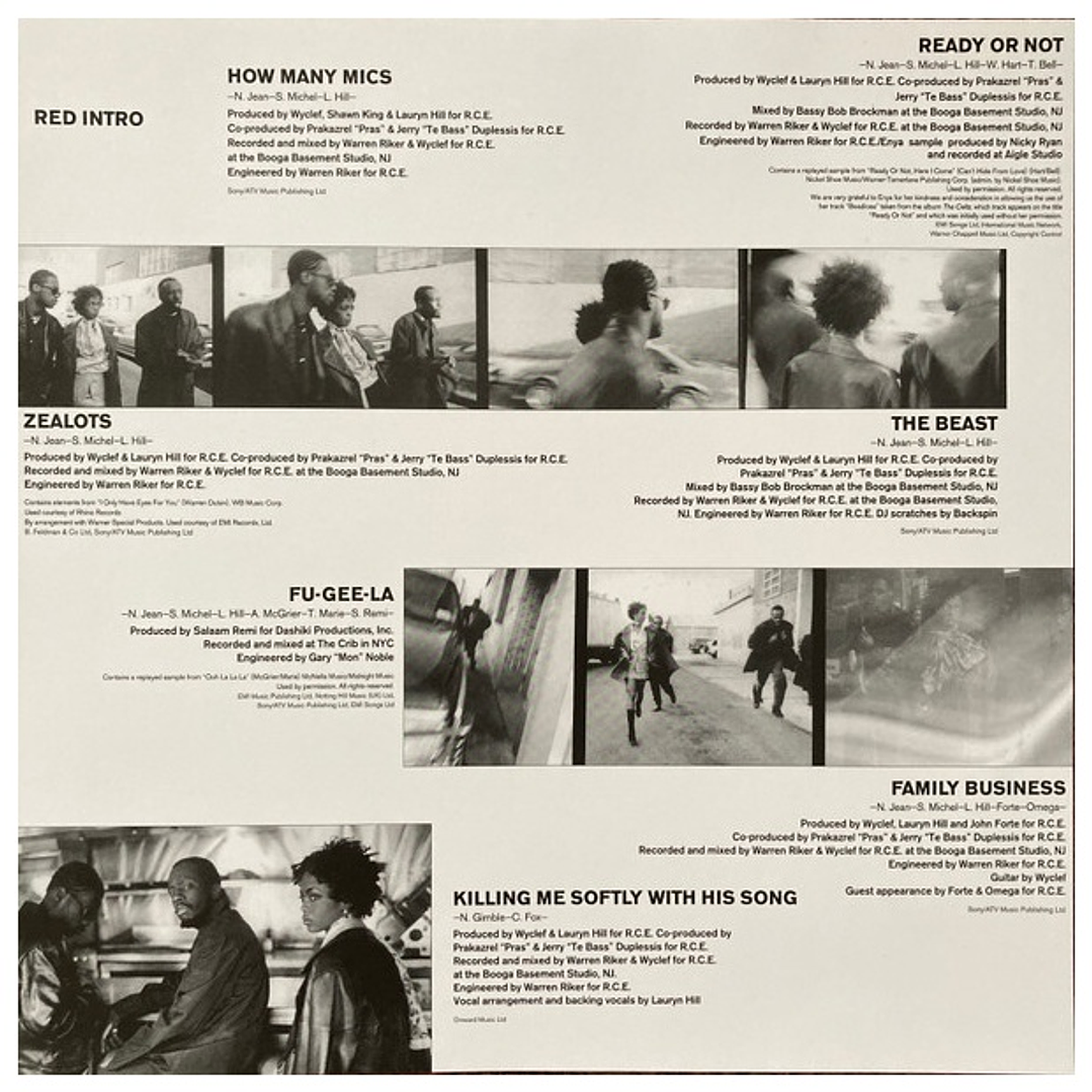 FUGEES - SCORE (2LP) / VINILO 7