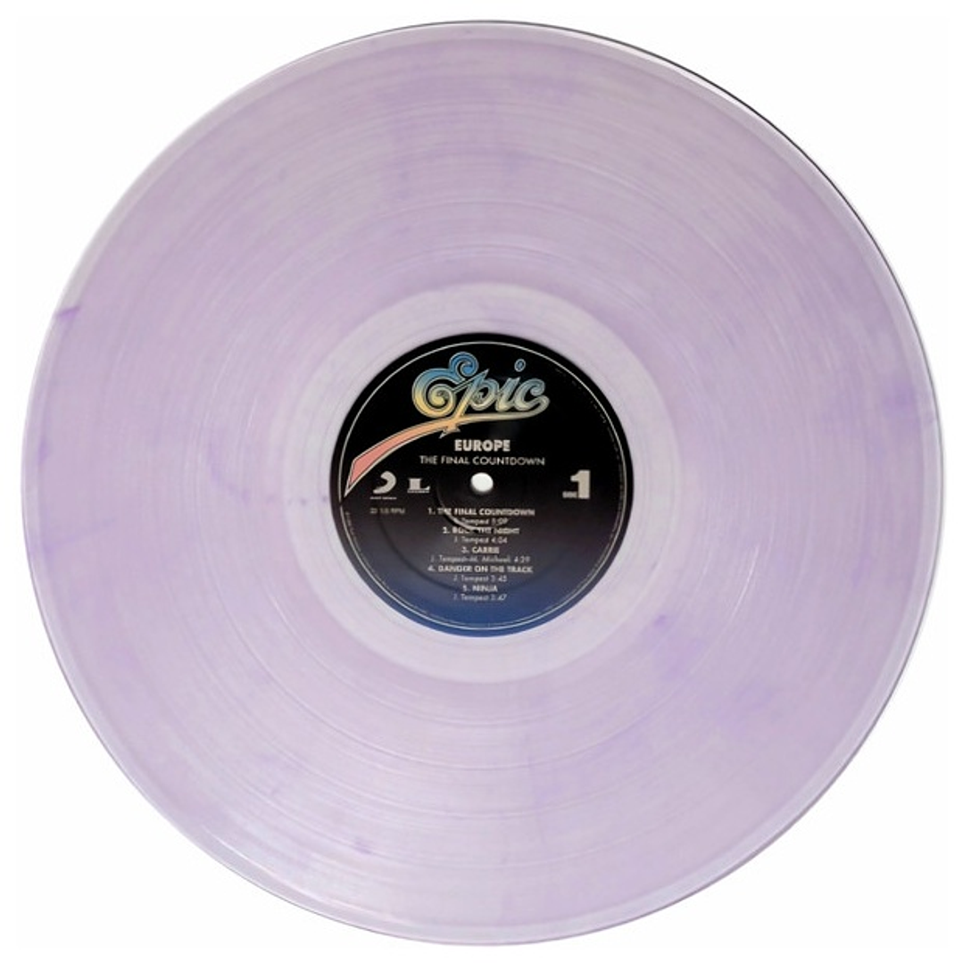EUROPE - THE FINAL COUNTDOWN (PURPLE VINYL) / VINILO 7