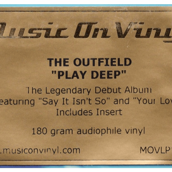 OUTFIELD - PLAY DEEP / VINILO 7