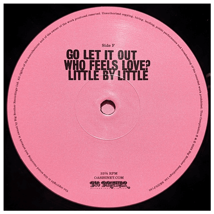 OASIS - TIME FLIES 1994-2009 (4LP) / VINILO 8