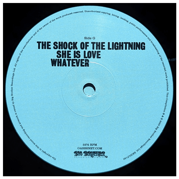 OASIS - TIME FLIES 1994-2009 (4LP) / VINILO 9