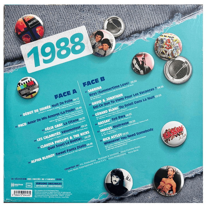 MES ANNEES 80 - 1988 - VARIOUS / VINILO 2
