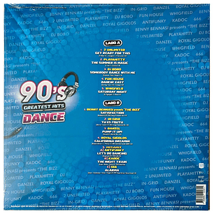 90'S GREATEST HITS DANCE - VARIOS / VINILO