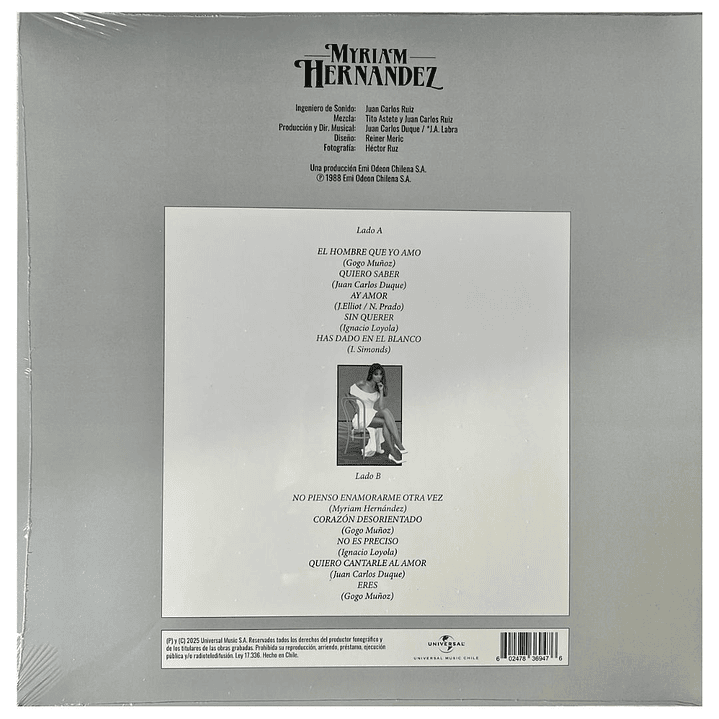 MYRIAM HERNANDEZ - MYRIAM HERNANDEZ / VINILO 2