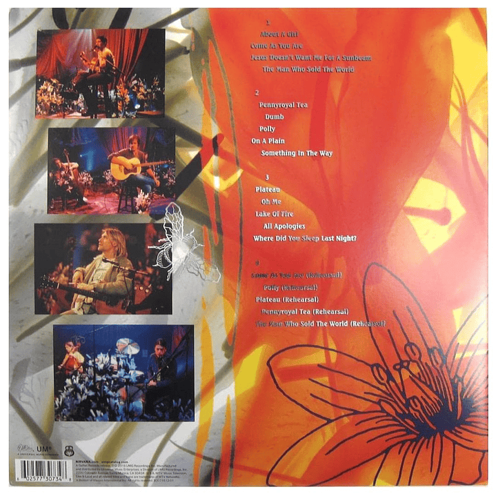 NIRVANA - MTV UNPLUGGED IN NEW YORK (2LP) / VINILO 2