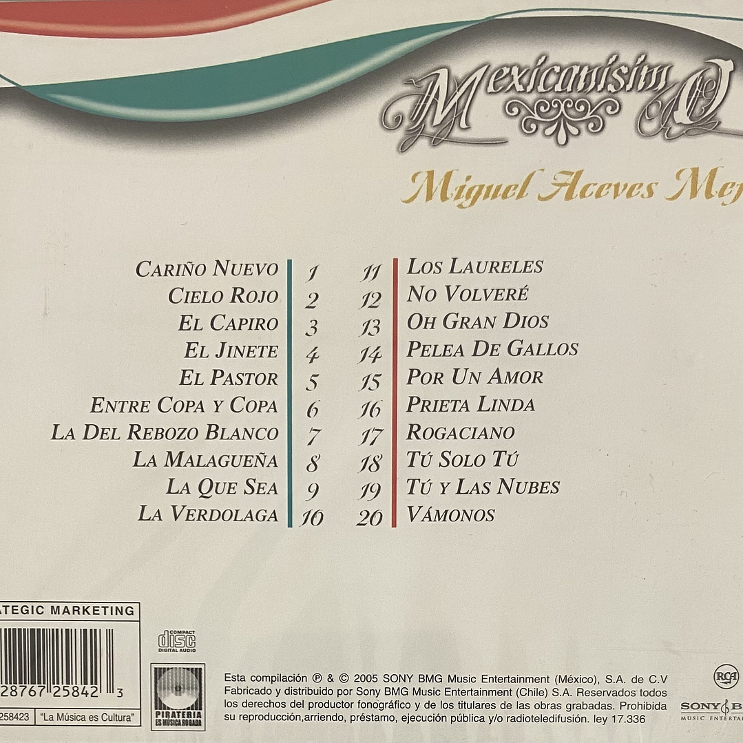 MIGUEL ACEVES MEJIAS - MEXICANISIMO / CD 2
