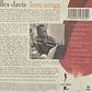 MILES DAVIS - LOVE SONGS / CD - Miniatura 2
