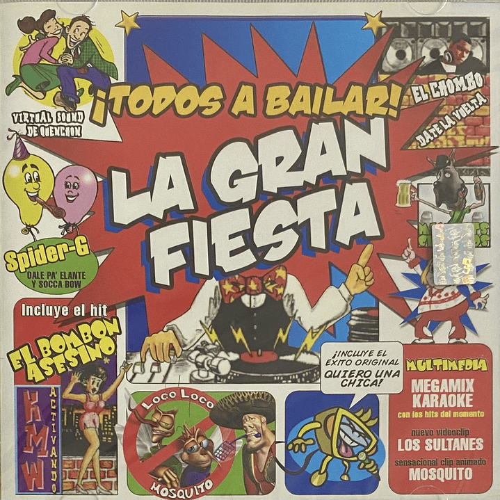 TODOS A BAILAR! - LA GRAN FIESTA - VARIOS / CD 1
