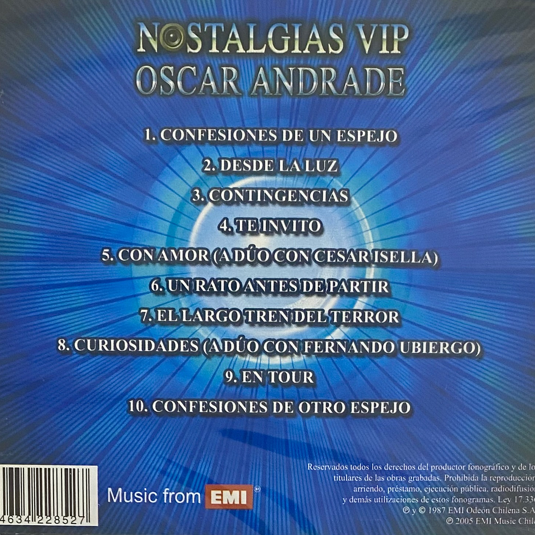 OSCAR ANDRADE - NOSTALGIAS VIP / CD 2