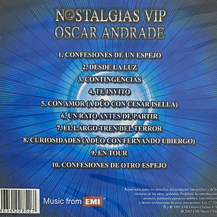 OSCAR ANDRADE - NOSTALGIAS VIP / CD