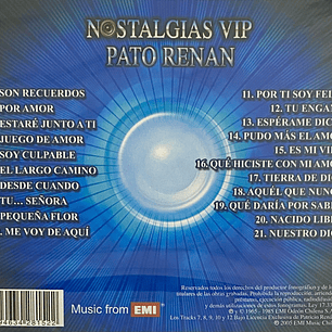 PATRICIO RENAN - NOSTALGIAS VIP / CD