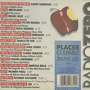RADIO ZERO - PLACER CULPABLE / CD