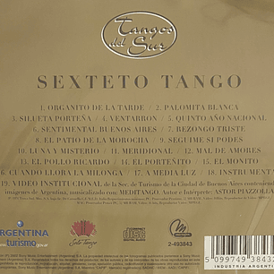 SEXTETO TANGO  - TANGOS DEL SUR / CD