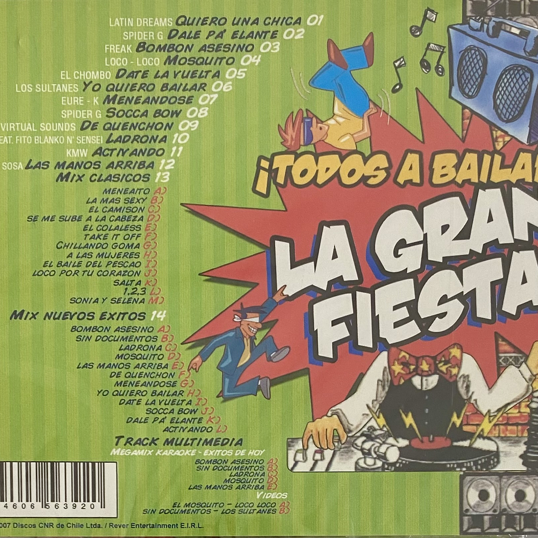 TODOS A BAILAR! - LA GRAN FIESTA - VARIOS / CD 2