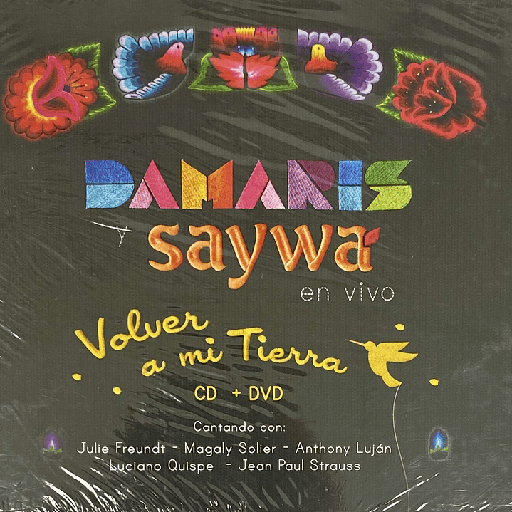 DAMARIS Y SAYWA - EN VIVO VOLVER A MI TIERRA (CD+DVD) / CD 1