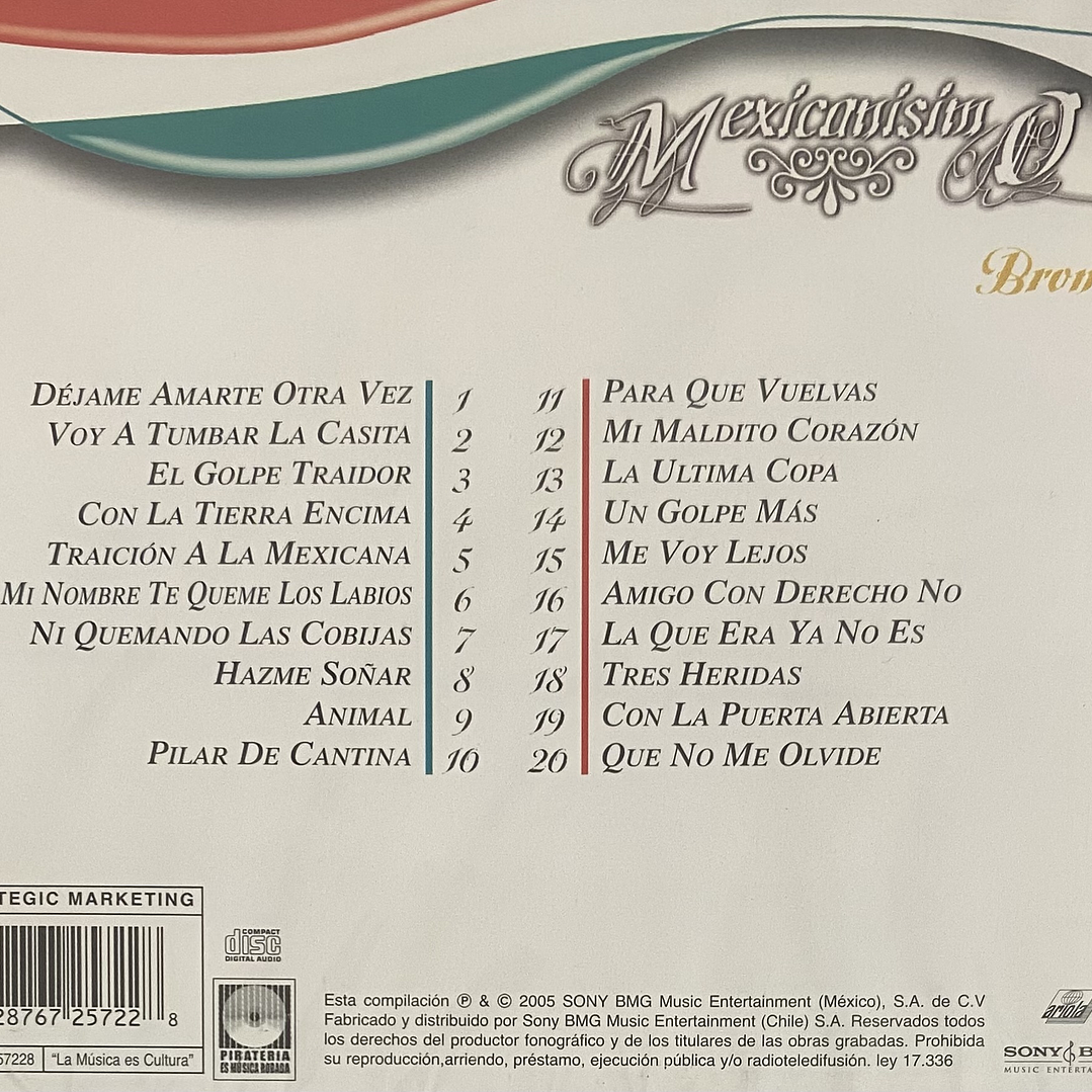 BRONCO - MEXICANISIMO / CD 2