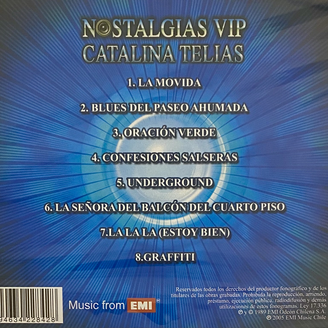 CATALINA TELIAS - NOSTALGIAS VIP / CD 2