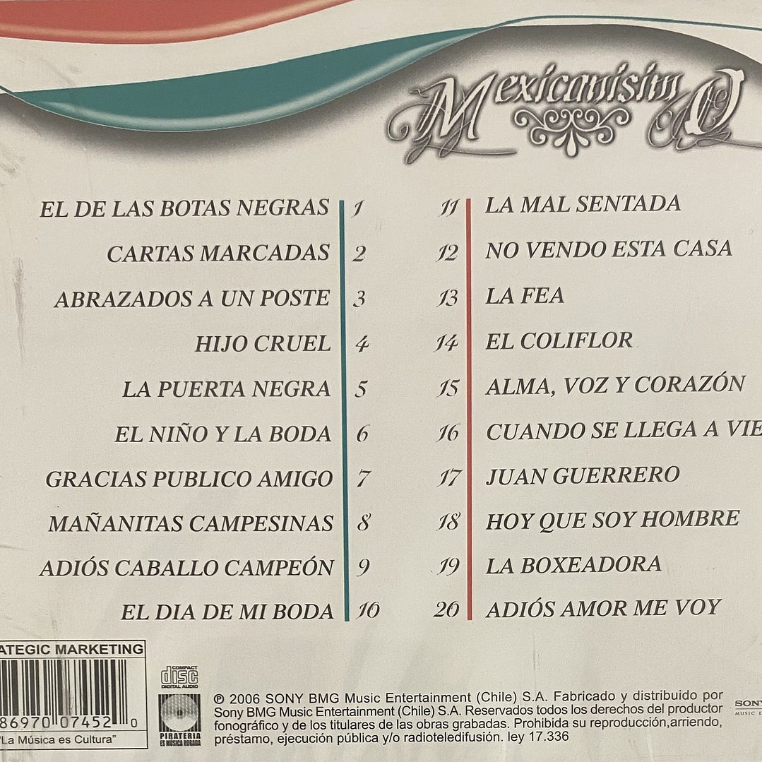 ELISEO GUEVARA - MEXICANISIMO / CD 2