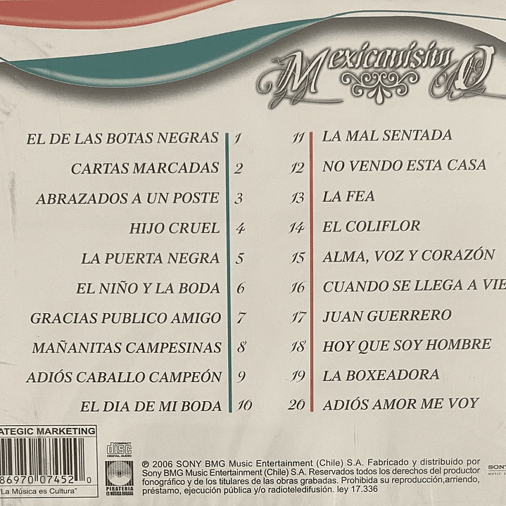 ELISEO GUEVARA - MEXICANISIMO / CD 2