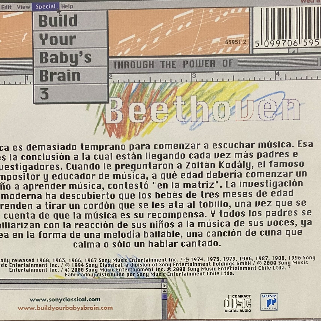EFECTO MOZART - BUILD YOUR BABY'S BRAIN 3 / CD 2