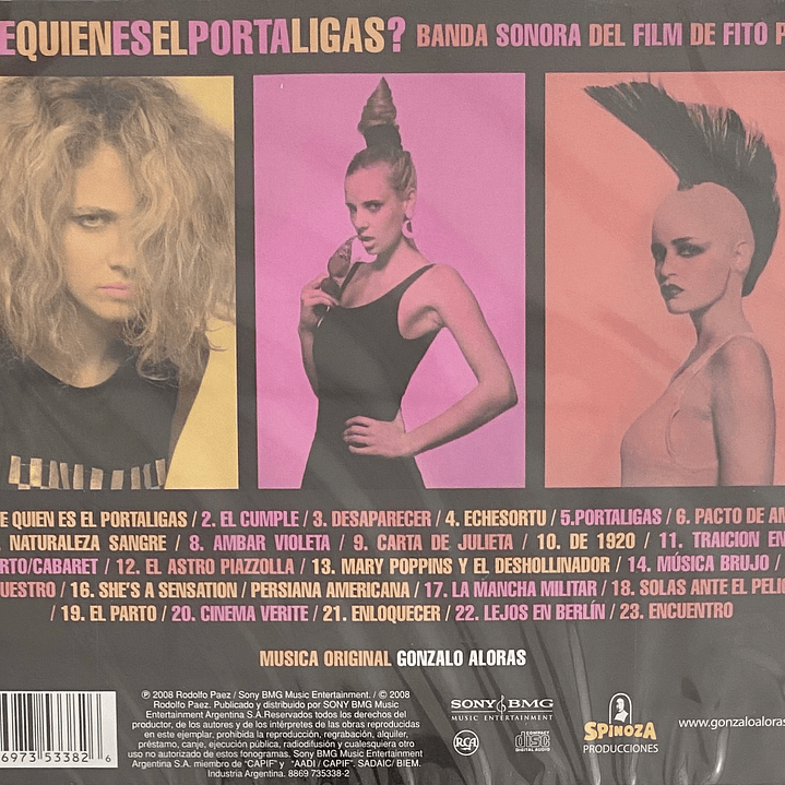 FITO PAEZ - ¿DE QUIEN ES EL PORTALIGAS? O.S.T / CD 2