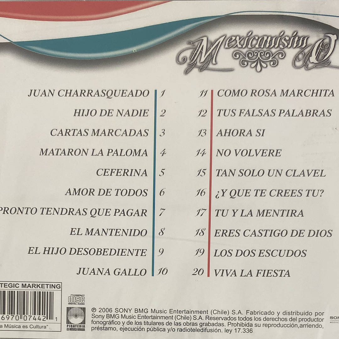GUADALUPE DEL CARMEN - MEXICANISIMO / CD 2