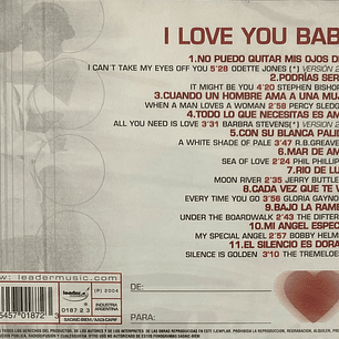 I LOVE YOU BABY - VARIOS / CD