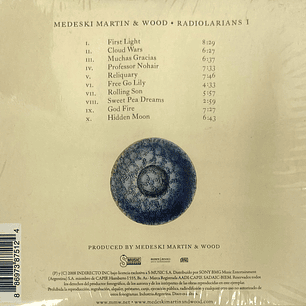 MEDESKI MARTIN & WOOD - RADIOLARIANS I / CD