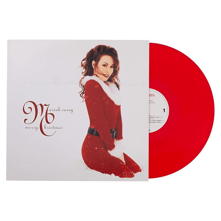 MARIAH CAREY - MERRY CHRISTMAS (ANNIVERSARY EDITION RED VINYL) / VINILO 4