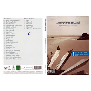 JAMIROQUAI - HIGH TIMES SINGLES 1992-2006 / DVD USADO