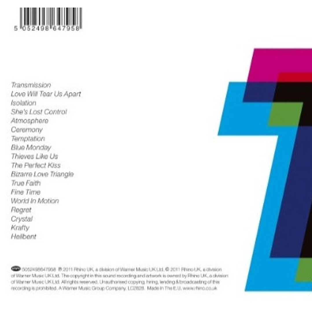 NEW ORDER & JOY DIVISION - TOTAL: THE BEST OF / CD 2