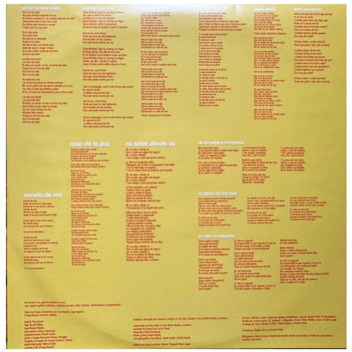 AMARAL - ESTRELLA DE MAR / VINILO 3