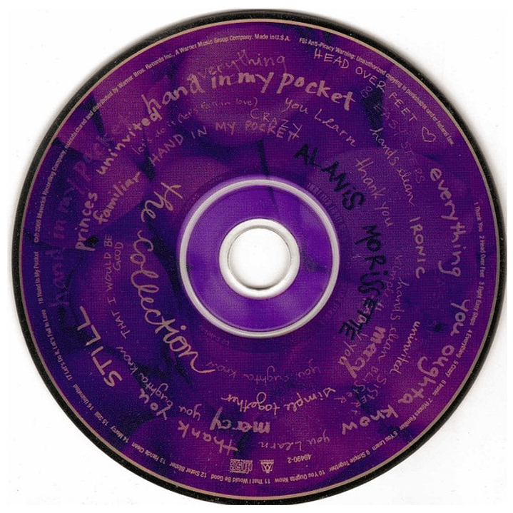 ALANIS MORISSET - THE COLLECTION / CD 3