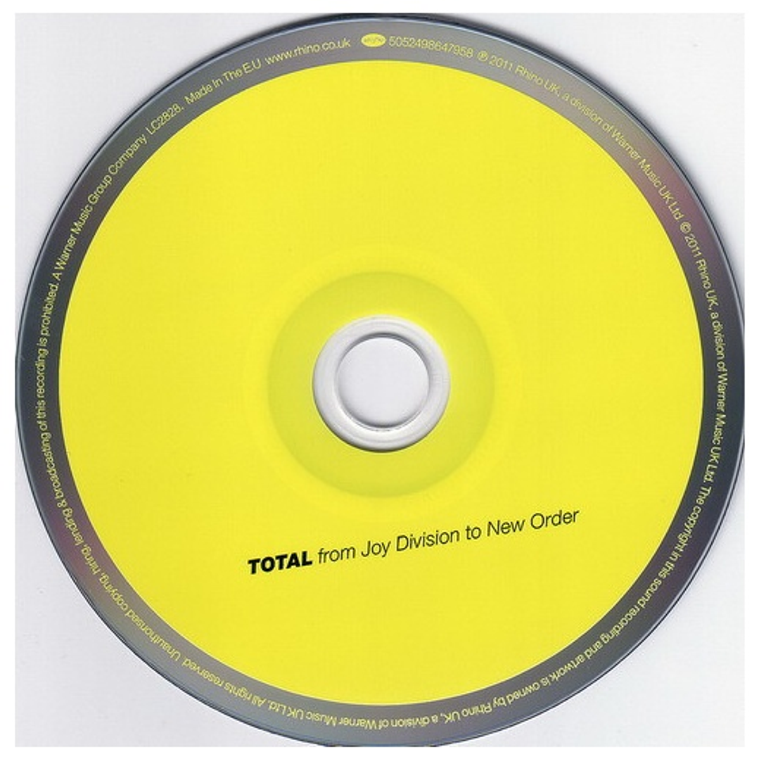 NEW ORDER & JOY DIVISION - TOTAL: THE BEST OF / CD 4