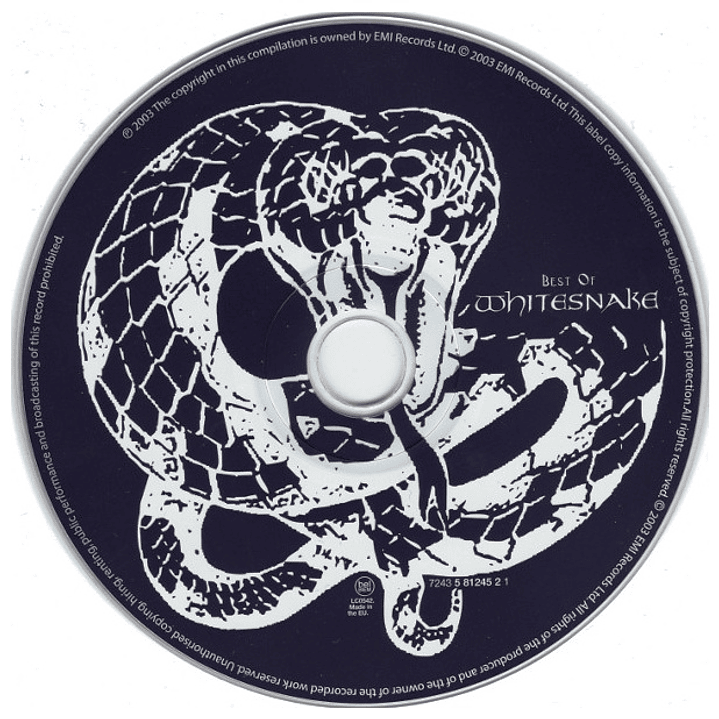 WHITESNAKE - BEST OF WHITESNAKE / CD 3