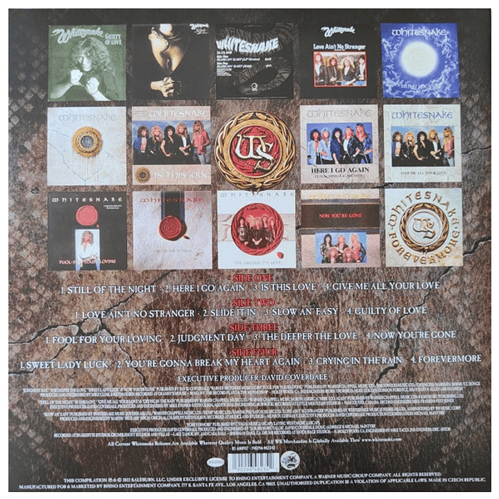 WHITESNAKE - GREATEST HITS (2LP) / VINILO 4